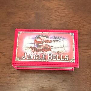 Red Jingle Bells Decorative Box